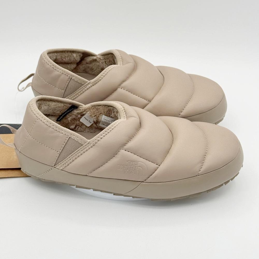 The North Face‎ ThermoBall Traction Mule Size 8 Mens Leather Mushroom Grey - NEW